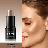 Focallure Face Brown Bronzer Contour Stick Highlighter Concealer