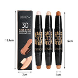 Grooming Stick Waterproof Long-lasting Facial Shadow Brightening Pen