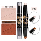 Grooming Stick Waterproof Long-lasting Facial Shadow Brightening Pen