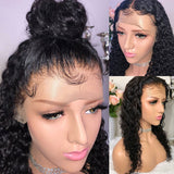 360 Pre Plucked with Baby Hair Remy Peruvian Water Lace Front Human Hair Wigs