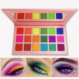 Matte Eyeshadow Palette Pro 18 Colors Highly Pigmented Bright
