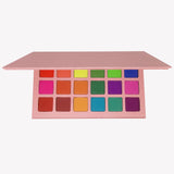 Matte Eyeshadow Palette Pro 18 Colors Highly Pigmented Bright