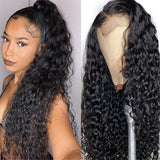 360 Pre Plucked with Baby Hair Remy Peruvian Water Lace Front Human Hair Wigs