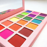 Matte Eyeshadow Palette Pro 18 Colors Highly Pigmented Bright