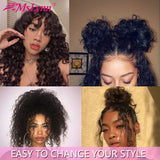 Water Wave Wig Lace Front Human Hair Wigs  Curly