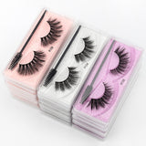 3D mink lashes eye faux natural long eyelashes