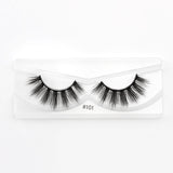3D mink lashes eye faux natural long eyelashes