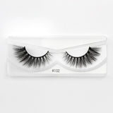 3D mink lashes eye faux natural long eyelashes