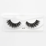 3D mink lashes eye faux natural long eyelashes