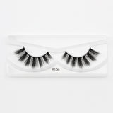 3D mink lashes eye faux natural long eyelashes