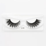 3D mink lashes eye faux natural long eyelashes