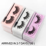 3D mink lashes eye faux natural long eyelashes