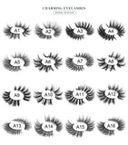 SEXYSHEEP  15-20mm natural 3D false eyelashes