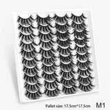 SEXYSHEEP  15-20mm natural 3D false eyelashes
