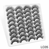 SEXYSHEEP  15-20mm natural 3D false eyelashes